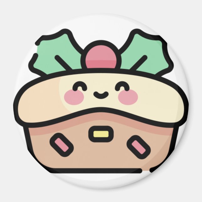 fruit cake magnet (Front)