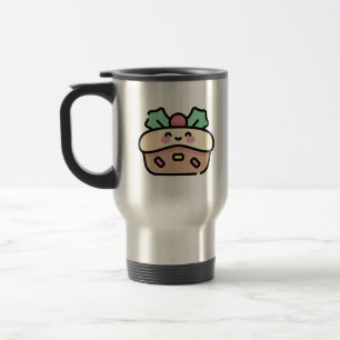 fruit cake travel mug