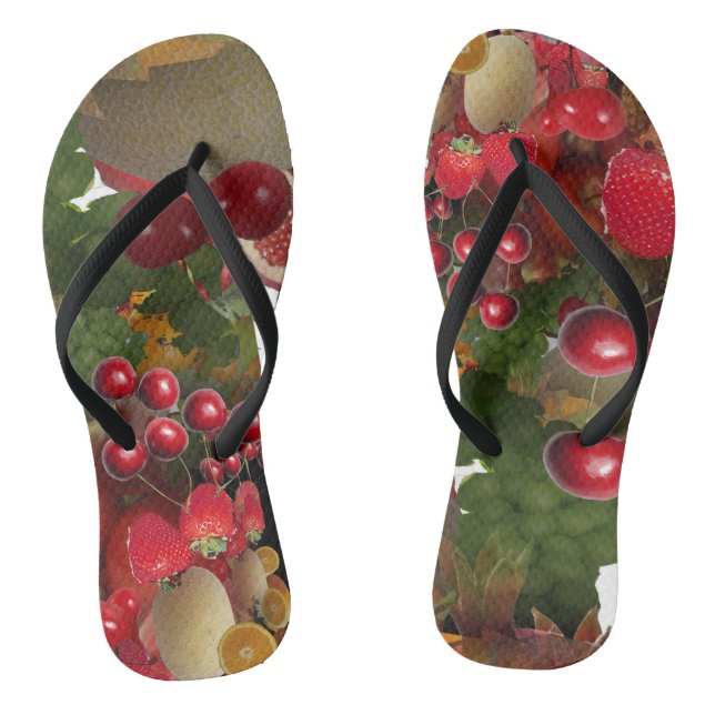 Fruit Cherries  Flip Flops (Footbed)