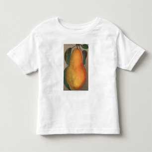 Fruit Chromo Lithograph of Bartlett Pear Toddler T-Shirt