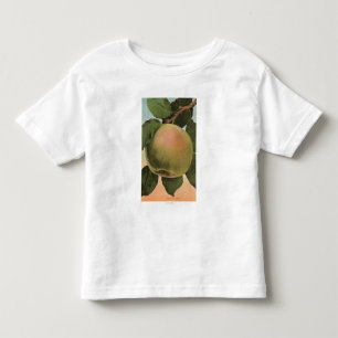 Fruit Chromo Lithograph of Newtown Pippen Toddler T-Shirt