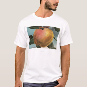 Fruit Chromo Lithograph of White Winter Pearmain T-Shirt
