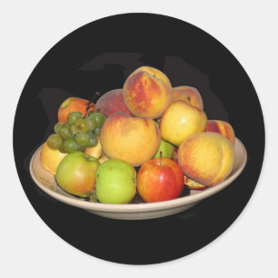 Fruit Classic Round Sticker