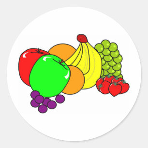 Fruit Classic Round Sticker