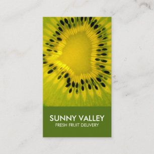 Fruit Closeup Retail Wholesale Business Card