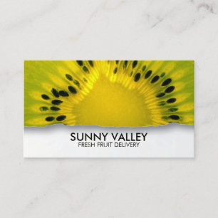 Fruit Closeup Retail Wholesale Business Card