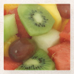 Fruit Cocktail Photo Glass Coaster