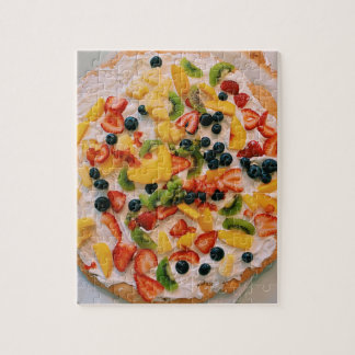 Fruit Cookie Pizza Puzzle