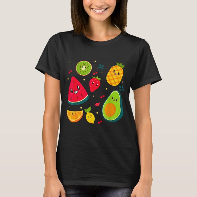 Fruit Costume Sweet Tea Fruit Salad Men Women Coup T-Shirt (Front)