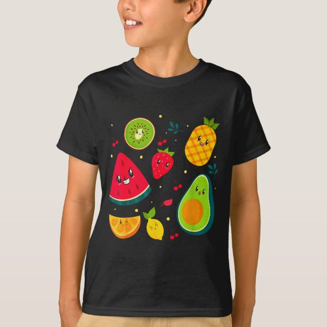 Fruit Costume Sweet Tea Fruit Salad Men Women Coup T-Shirt (Front)