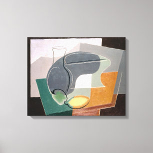 Fruit-dish and carafe, 1927 canvas print