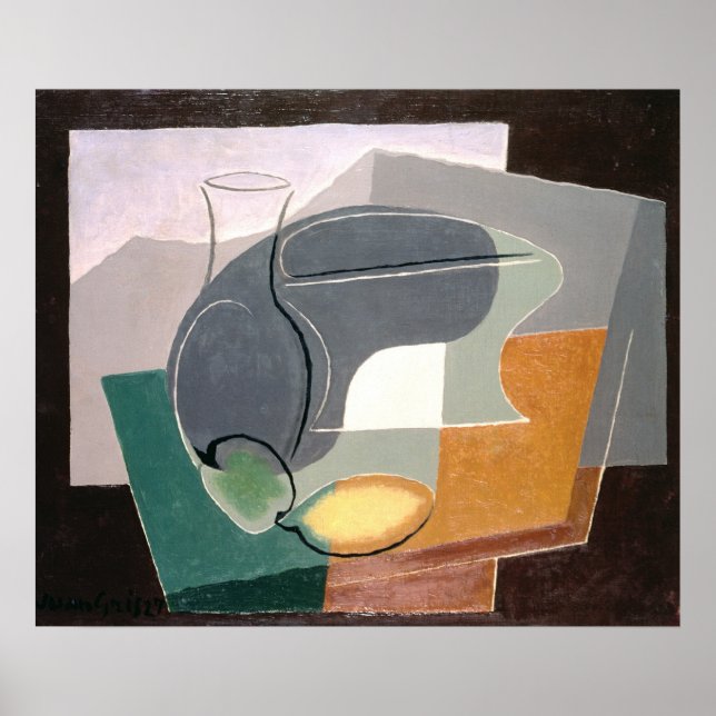 Fruit-dish and carafe, 1927 poster (Front)