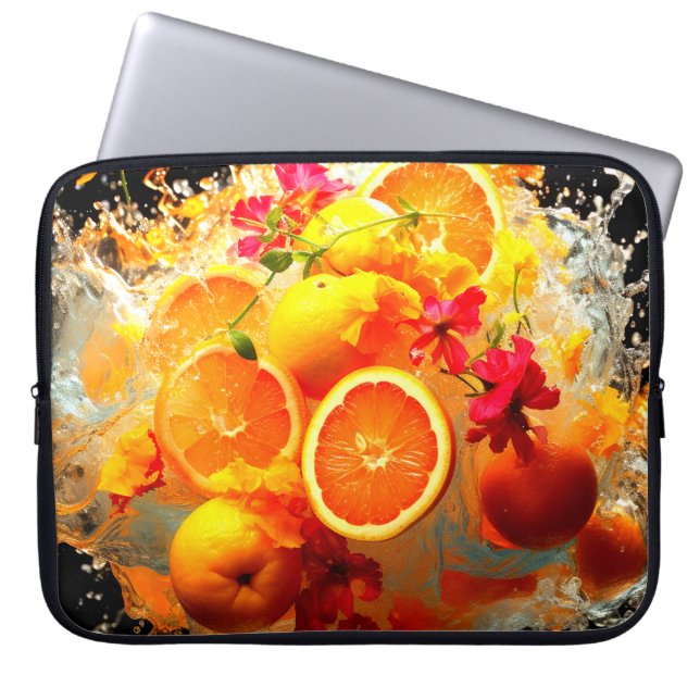 Fruit Explosion Laptop Sleeve (Front)
