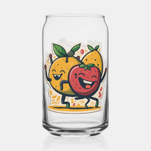 fruit festa fun dancing can glass