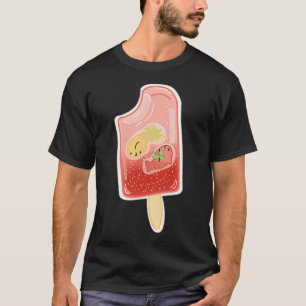 Fruit fish popsicle strawberry pineapple T-Shirt