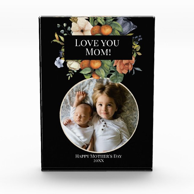 Fruit & Flowers Mothers Day Photo Block (Front)