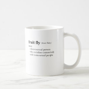FRUIT FLY (definition) Coffee Mug
