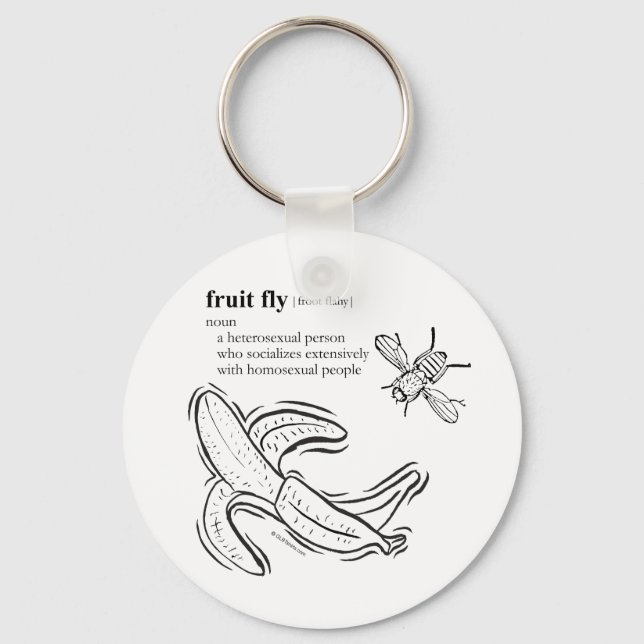 FRUIT FLY KEY RING (Front)