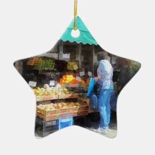 Fruit For Sale Hoboken NJ Ceramic Tree Decoration