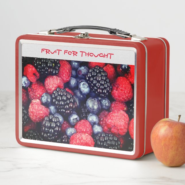 Fruit for Thought Metal Lunch Box (In Situ)