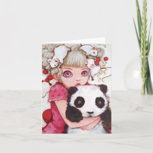 Fruit Fuzz Note Card (Front)