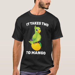 Fruit - It Takes Two To Mango - Parrot Bird - Vege T-Shirt