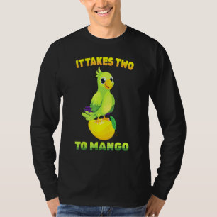 Fruit - It Takes Two To Mango - Parrot Bird - Vege T-Shirt
