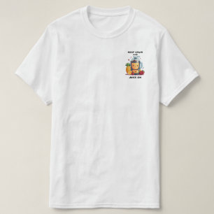 Fruit Juicer Keep Calm And Juice  Health  T-Shirt