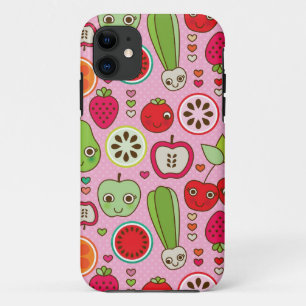 fruit kitchen illustration pattern iPhone 11 case