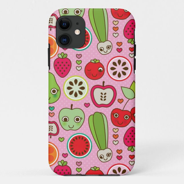 fruit kitchen illustration pattern Case-Mate iPhone case (Back)