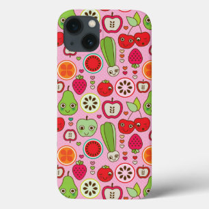 fruit kitchen illustration pattern iPhone 13 case