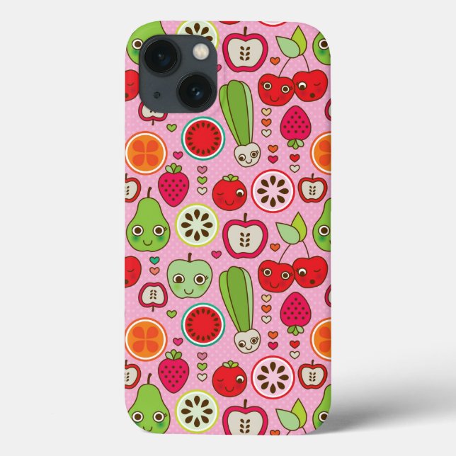 fruit kitchen illustration pattern Case-Mate iPhone case (Back)
