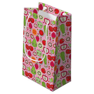 fruit kitchen illustration pattern small gift bag