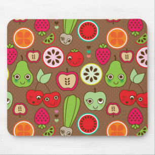 Fruit Kitchen Pattern Mouse Mat