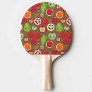 Fruit Kitchen Pattern Ping Pong Paddle