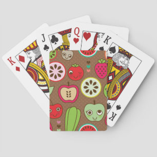 Fruit Kitchen Pattern Playing Cards