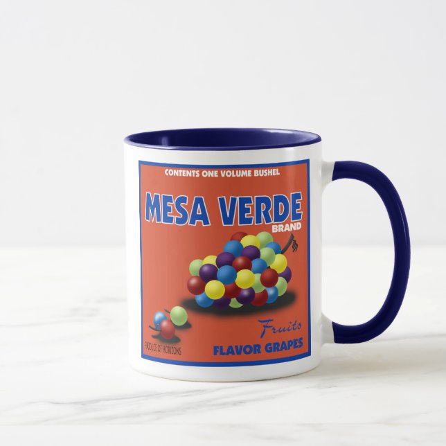 Fruit Label Mug (Right)