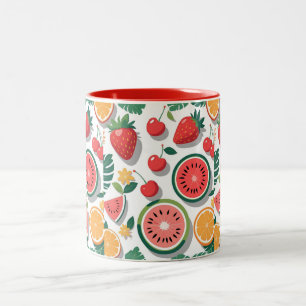 Fruit Lover's Mug – Colourful Summer Design