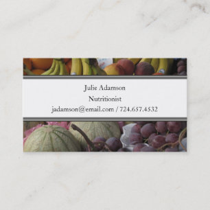 Fruit Market Business Card