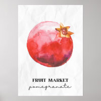 Fruit Market Pomegranate