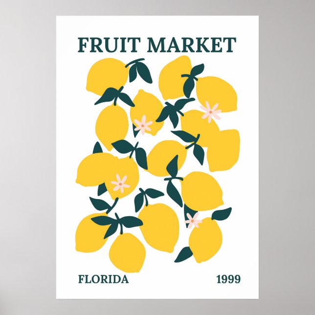 Fruit Market  Poster (Front)