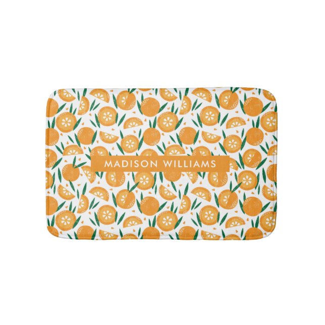 Fruit Minimalist  Bath Mat (Front)