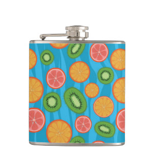 Fruit mood hip flask