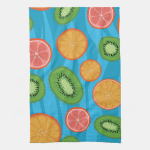 Fruit mood tea towel