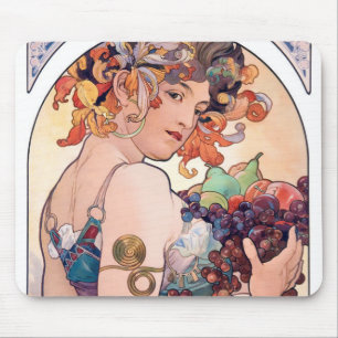 Fruit, Mucha Mouse Mat
