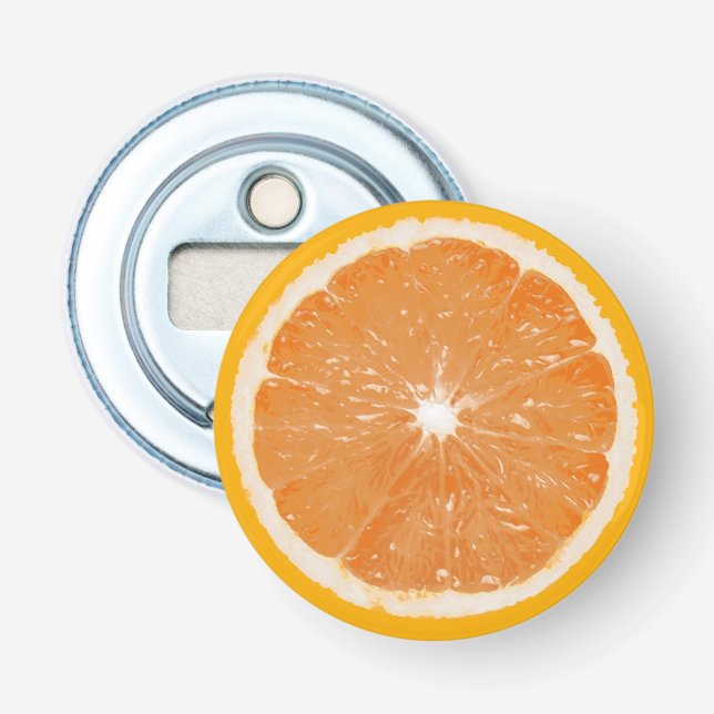 Fruit Note Bottle Opener - Orange (Front)