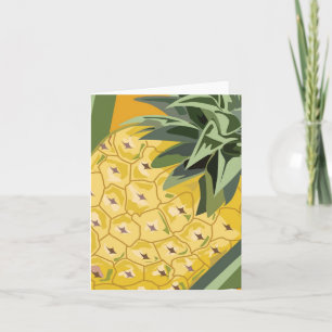 Fruit Note Card - Pineapple