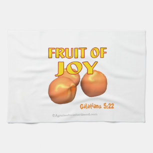 Fruit of Joy Galatians 5:22 Tea Towel