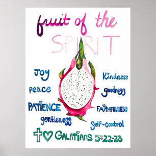 Fruit of the Spirit Art Fruit of the Spirit Poster