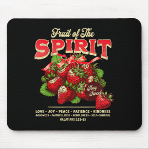Fruit Of The Spirit Bible Verse Christian Religiou Mouse Mat